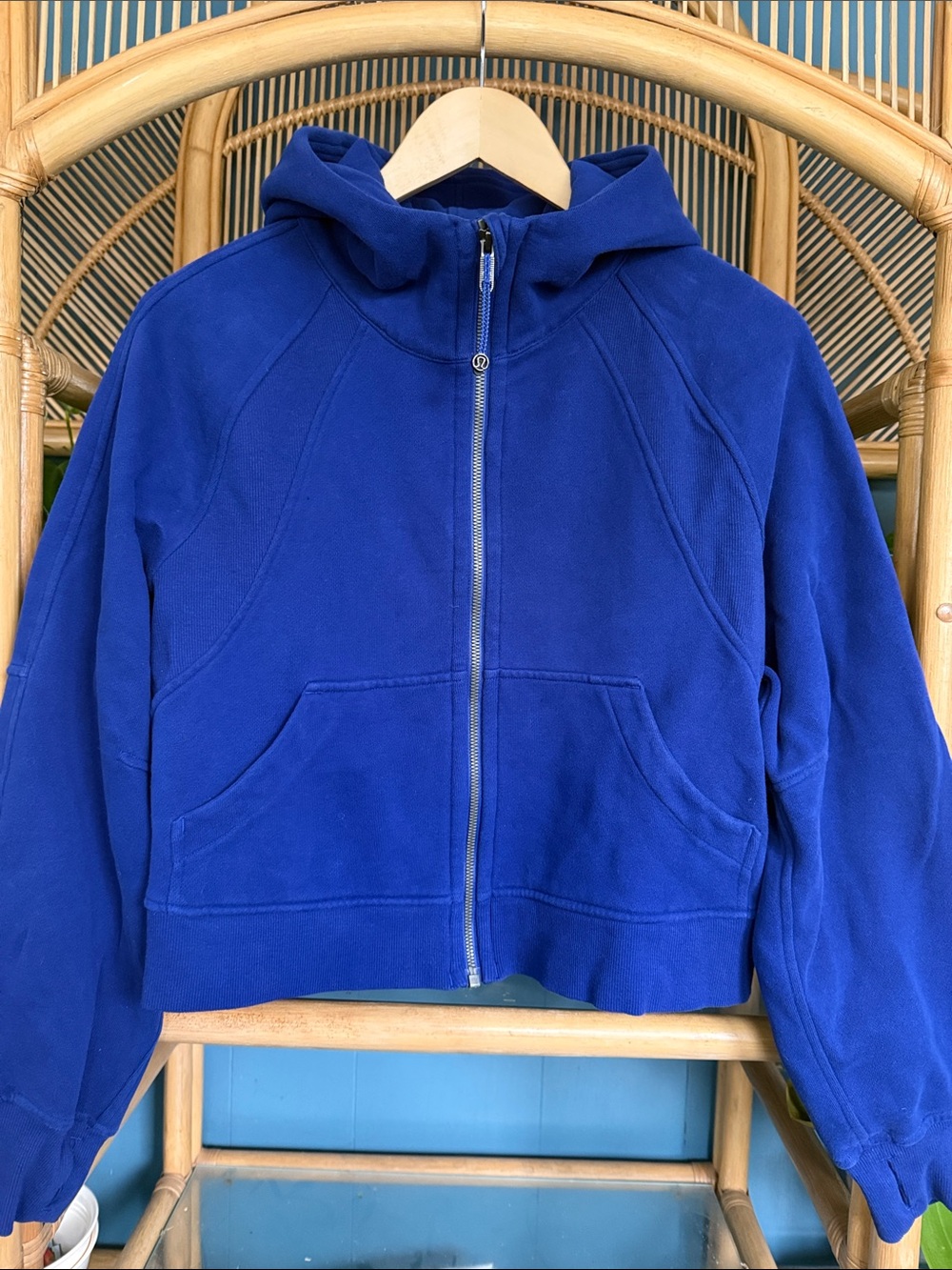 lululemon athletica Women's Zip Hoodie in Royal Blue
